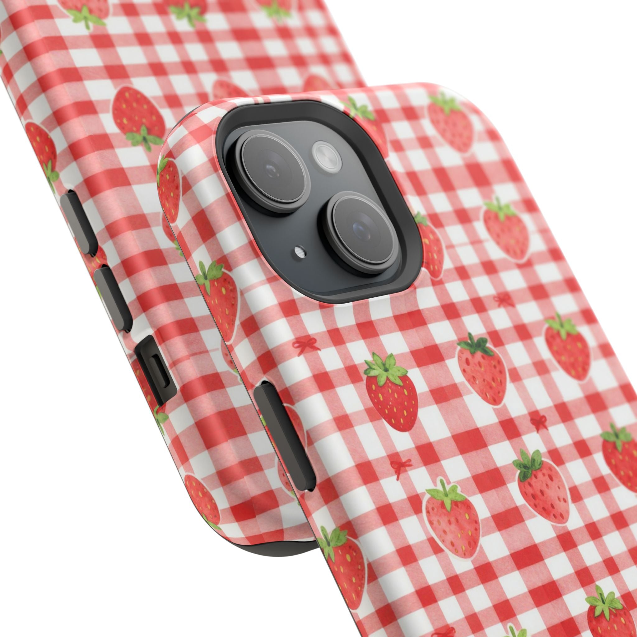 Strawberry Gingham - Extreme MagSafe Phone Case