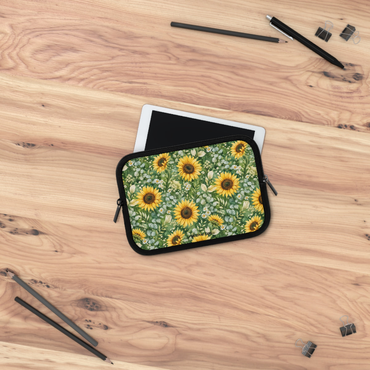 Sunflower Garden - Safe Harbor Laptop Sleeve