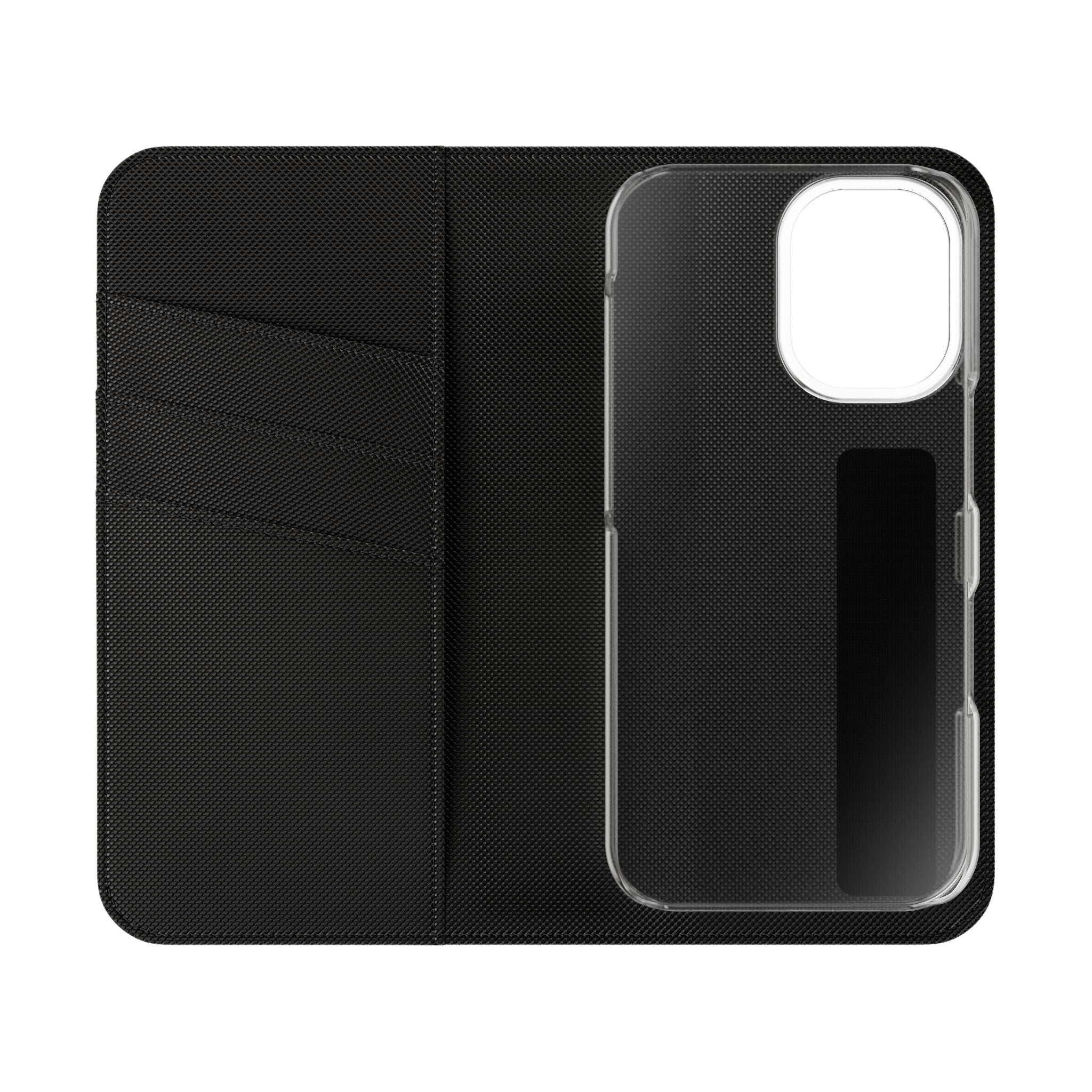 Tropical Hibiscus Flip Phone Case — Floral Wallet Flip Case with Card Slots