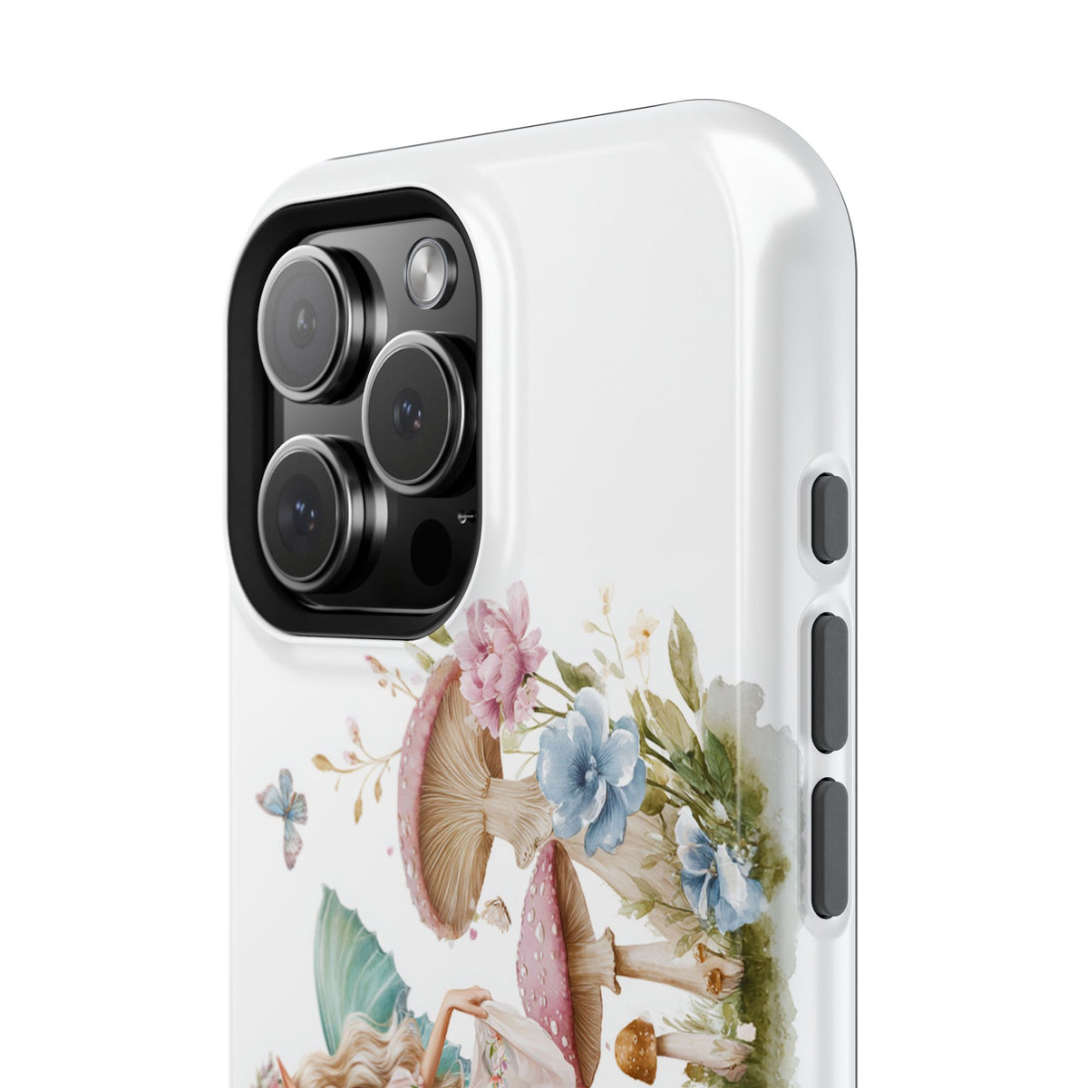 Fairy Vintage Mushroom Garden - Extreme Impact MagSafe Phone Case