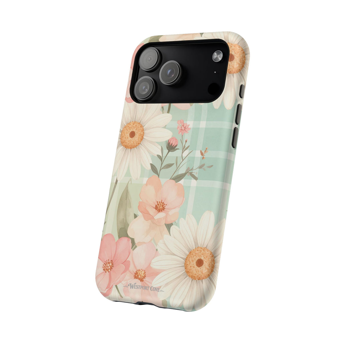 Pastel Daisy Floral Extreme Impact MagSafe Phone Case