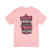 Warning, Fragile, I Just Dropped My Twins Off at College T‑Shirt