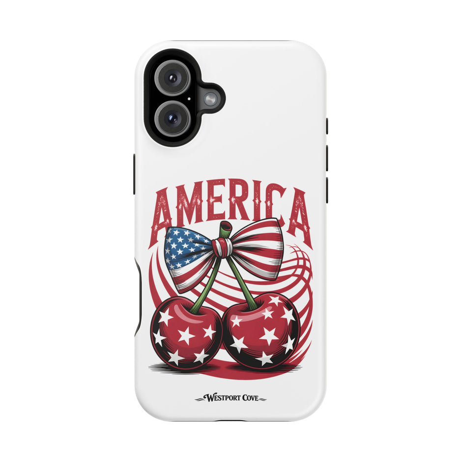 Patriotic Cherry - Extreme MagSafe Phone Case