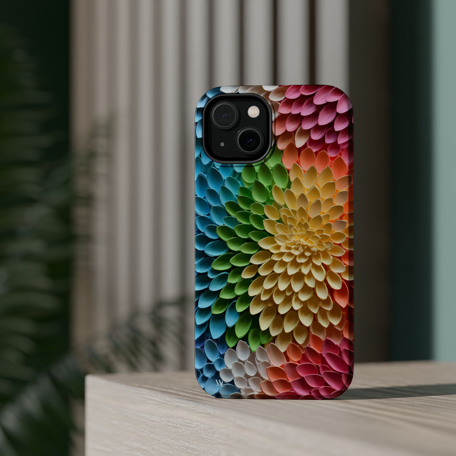 Floral Burst  - Extreme Impact MagSafe Phone Case