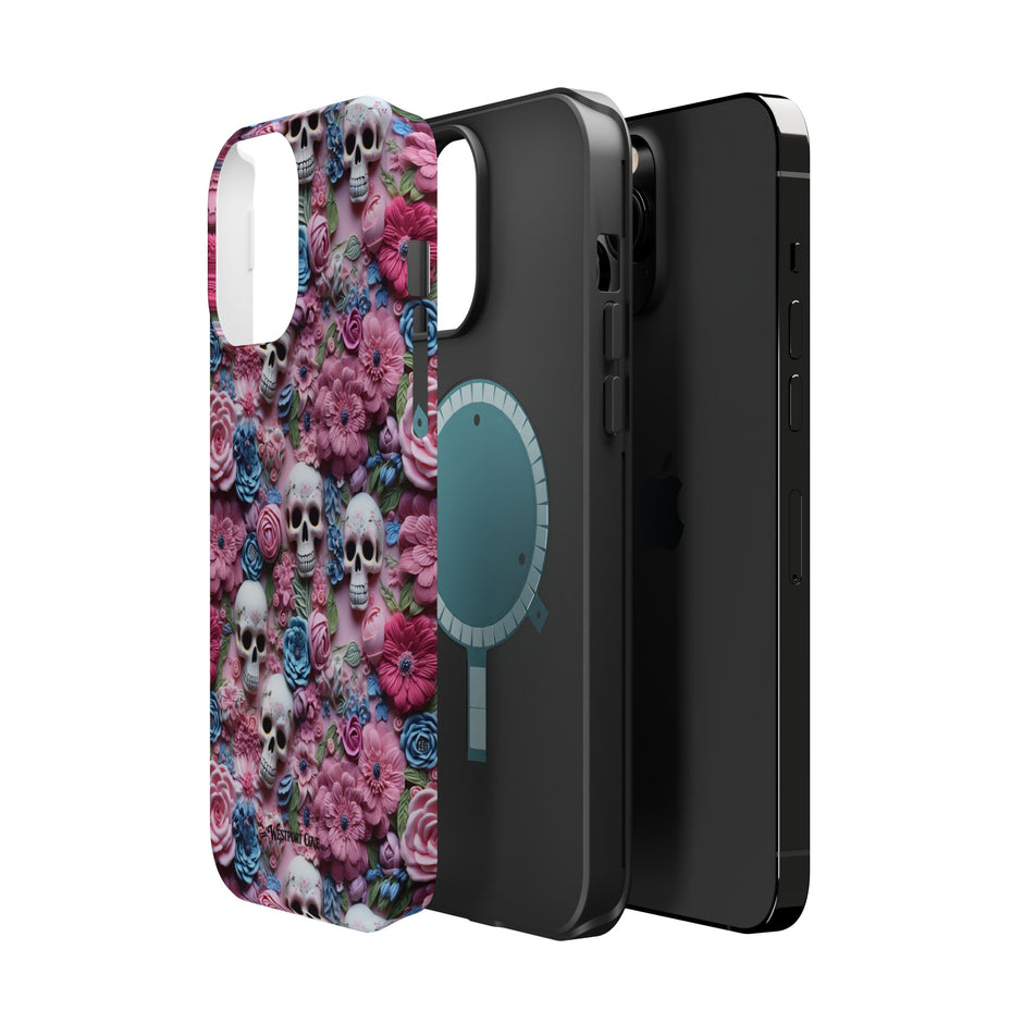 Floral Skull - Extreme MagSafe Phone Case