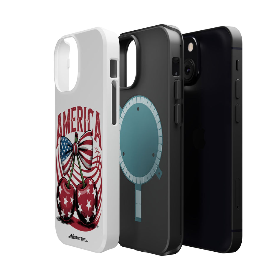 Patriotic Cherry - Extreme MagSafe Phone Case