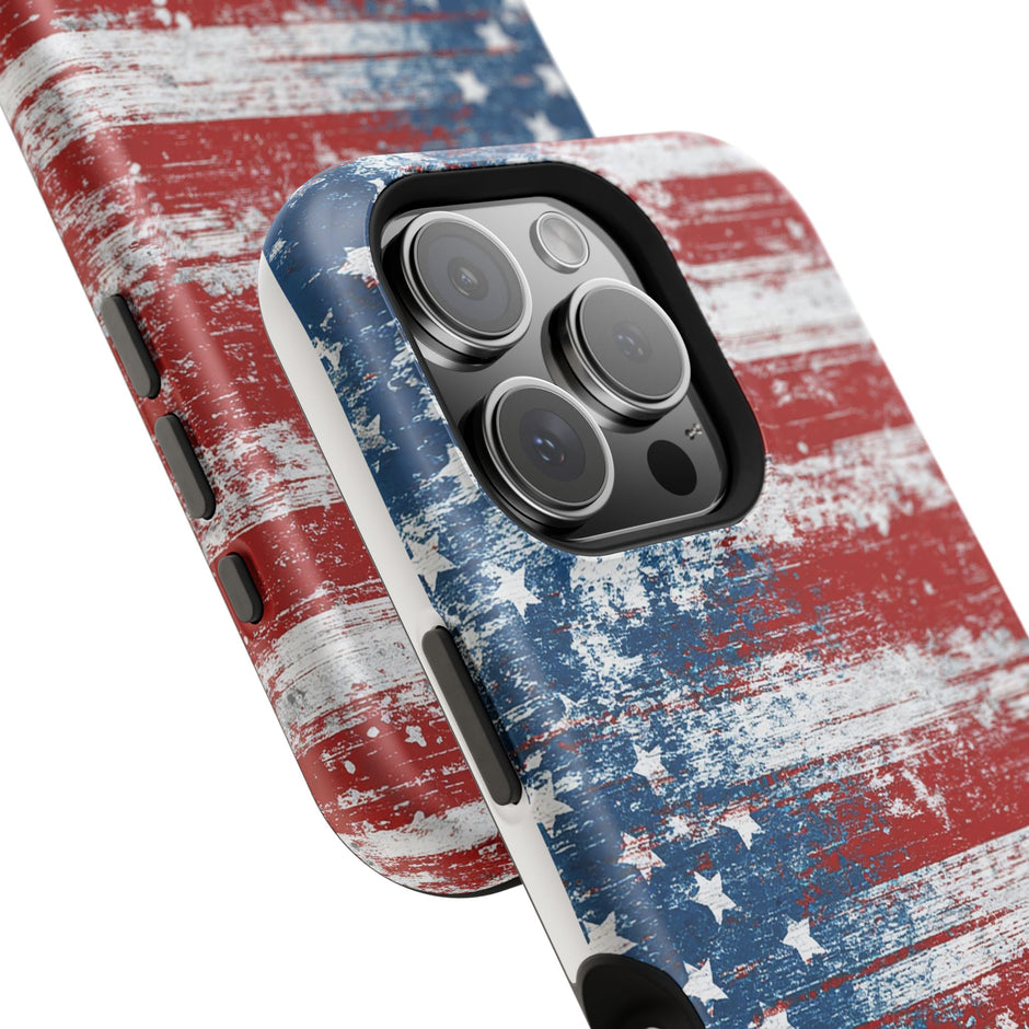 American Flag Distressed - Extreme MagSafe Phone Case