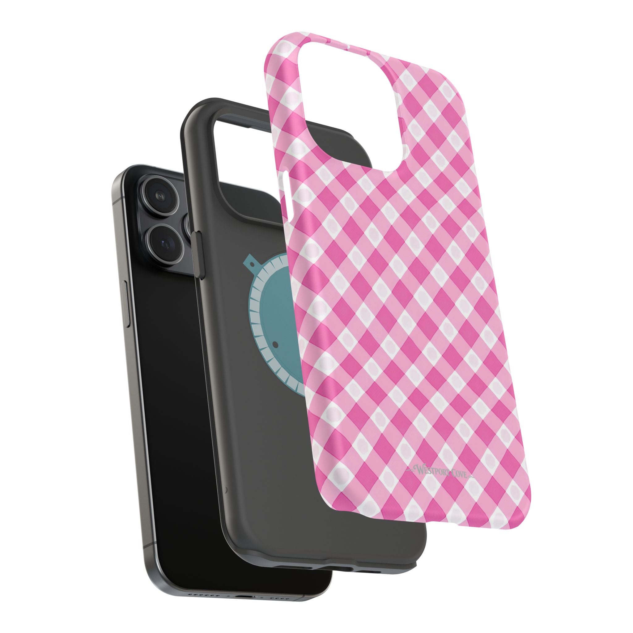 Pink Gingham - Extreme Phone Case