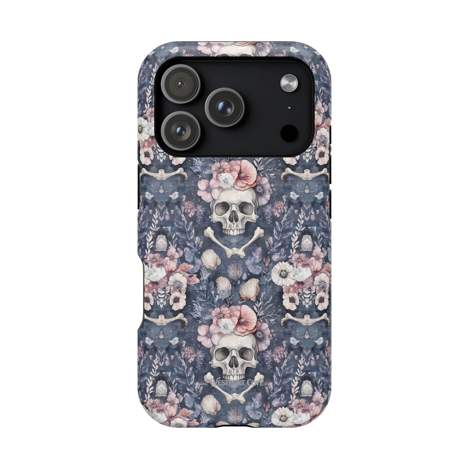 Floral Skull - Extreme MagSafe Phone Case