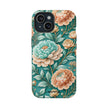 Teal Peony - Extreme MagSafe Phone Case