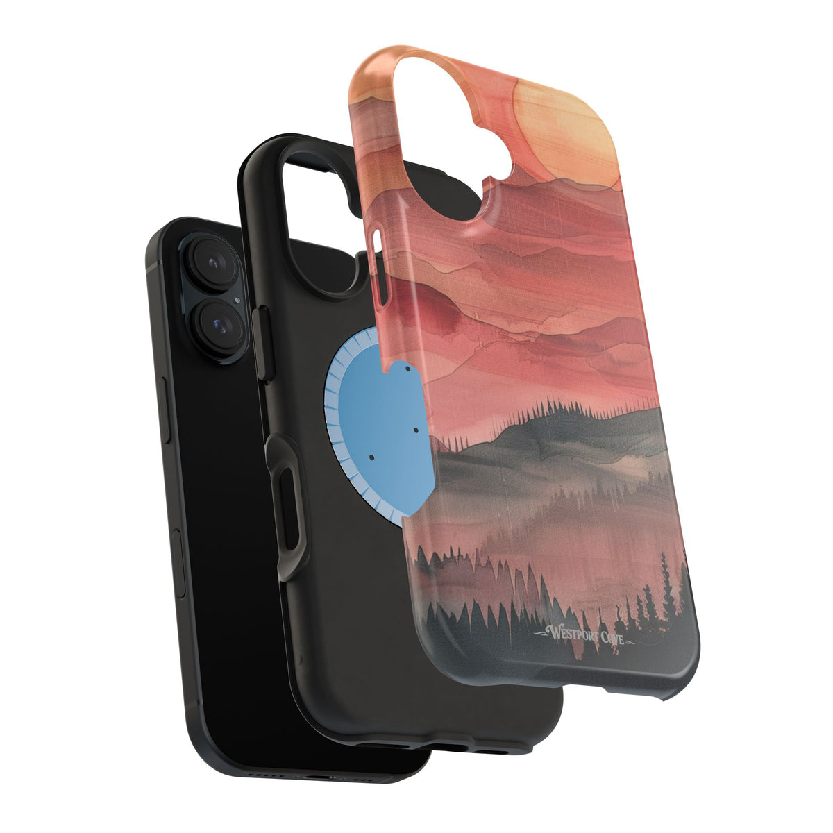 Sunset Mountain - Extreme MagSafe Phone Case