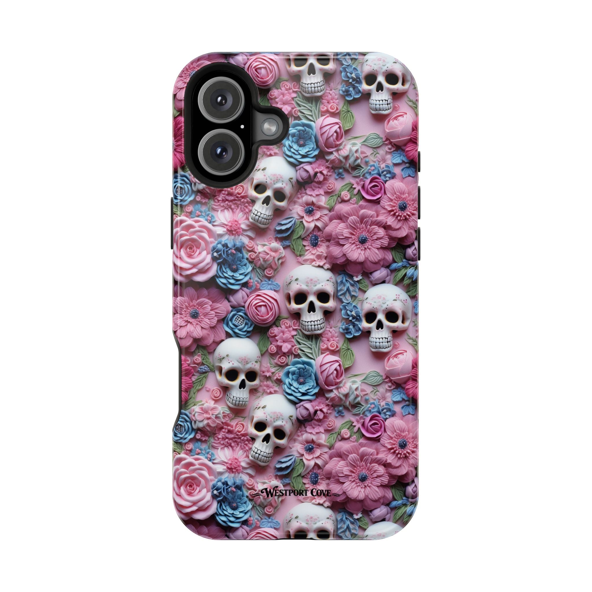 Floral Skull - Extreme MagSafe Phone Case