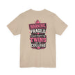 Warning, Fragile, I Just Dropped My Twins Off at College T‑Shirt