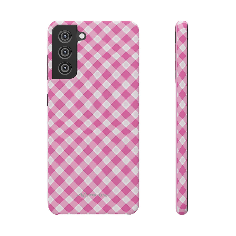 Pink Gingham - Elite Case