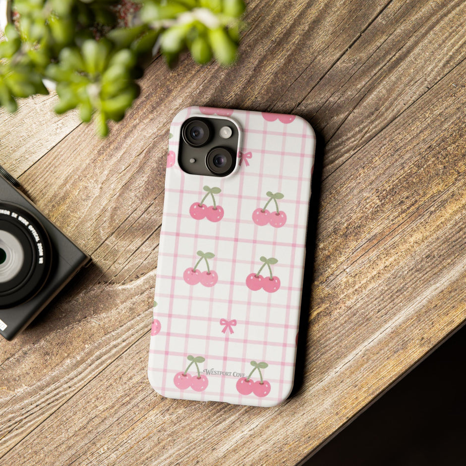 Cherry Ice Cream Smile - Essential Phone Case