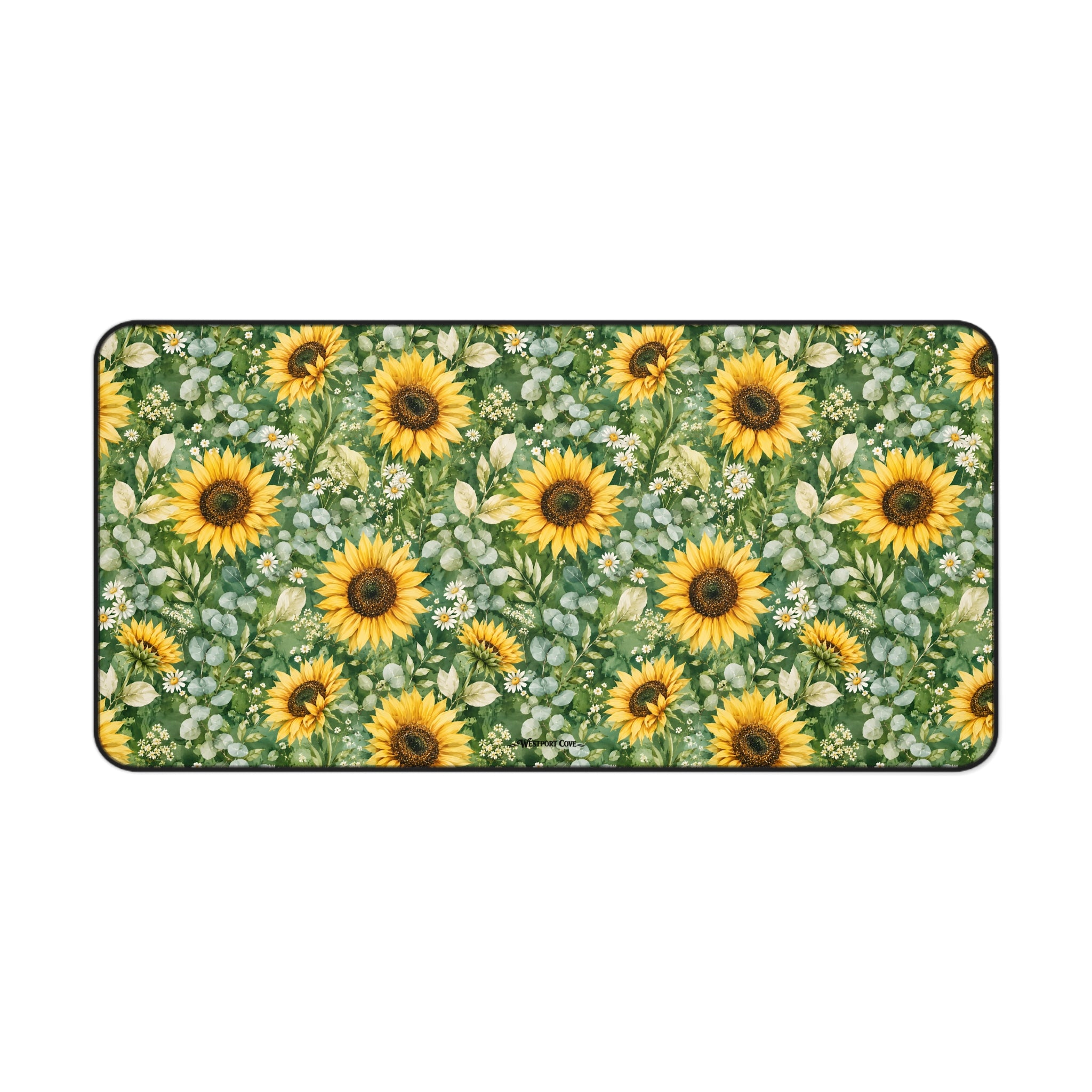 Sunflower Garden - Launch Pad - Desk Mat