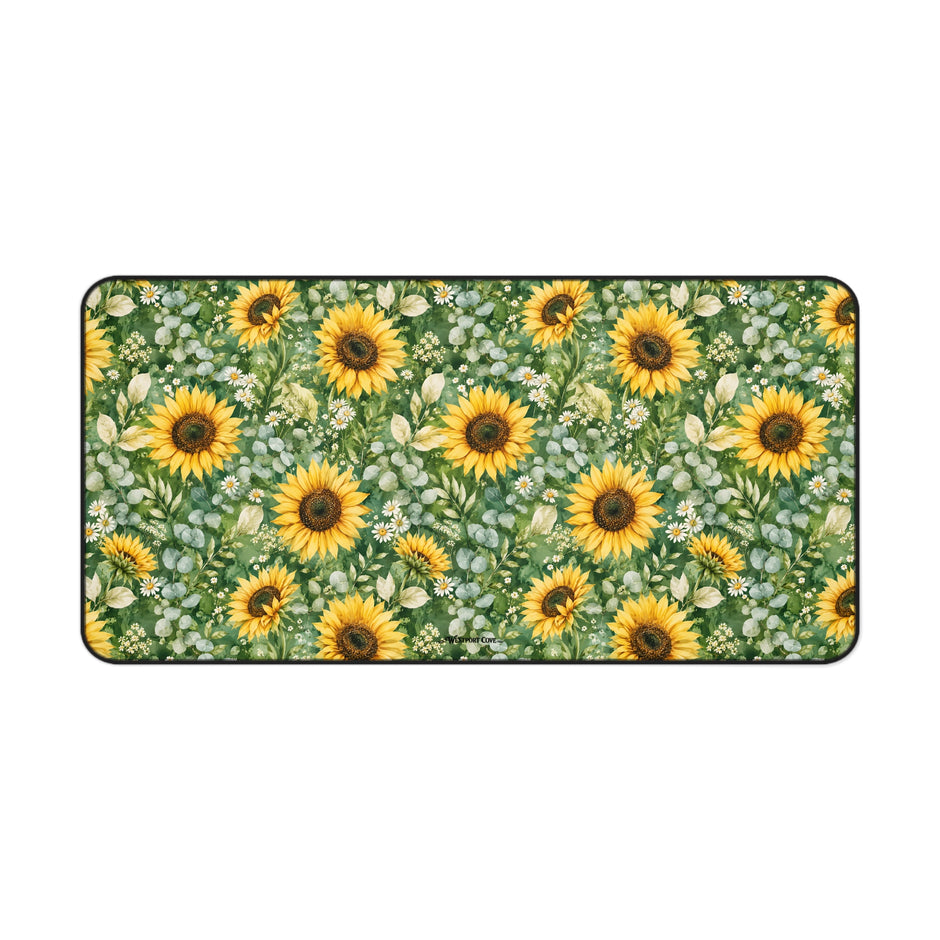 Sunflower Garden - Launch Pad - Desk Mat