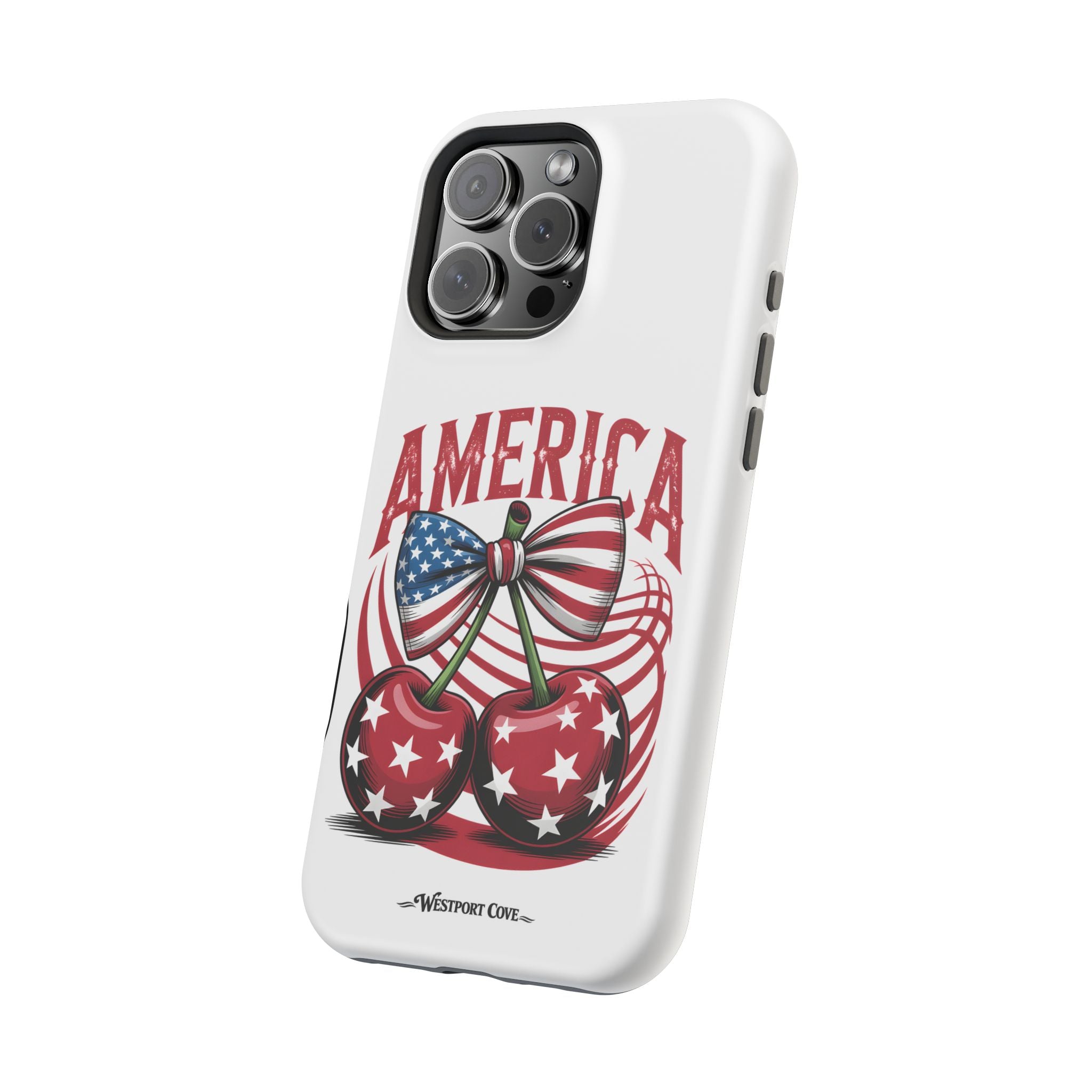 Patriotic Cherry - Extreme MagSafe Phone Case