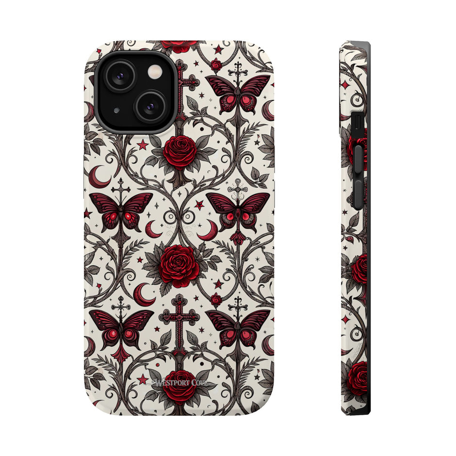 Rose & Butterfly - Extreme MagSafe Phone Case