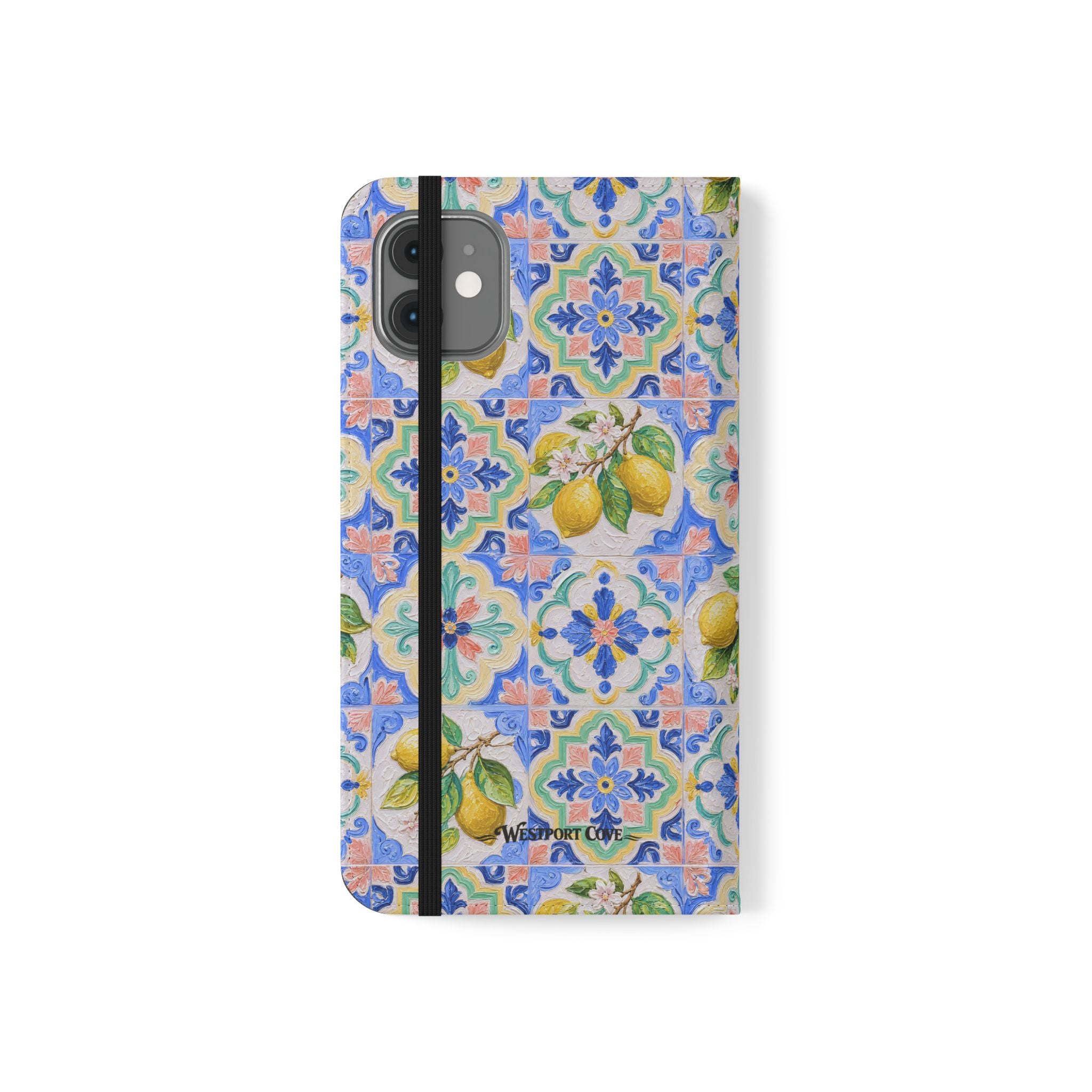 Santorini Lemon - Flip Case