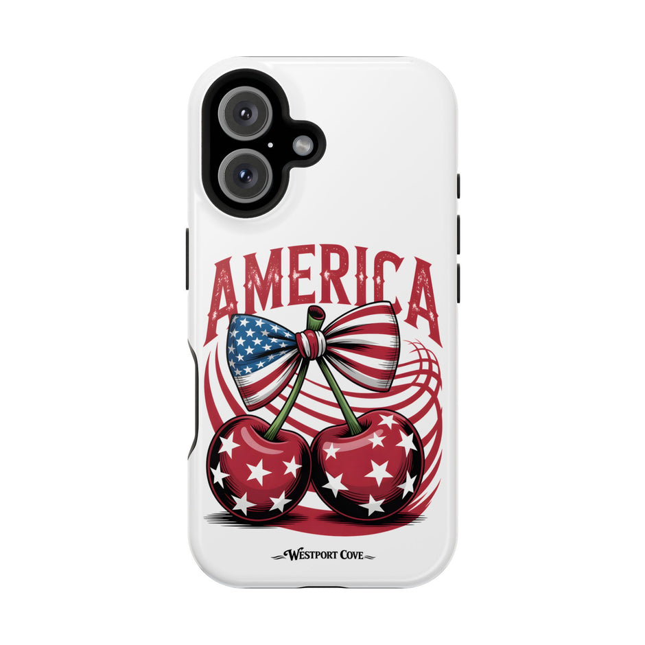 Patriotic Cherry - Extreme MagSafe Phone Case