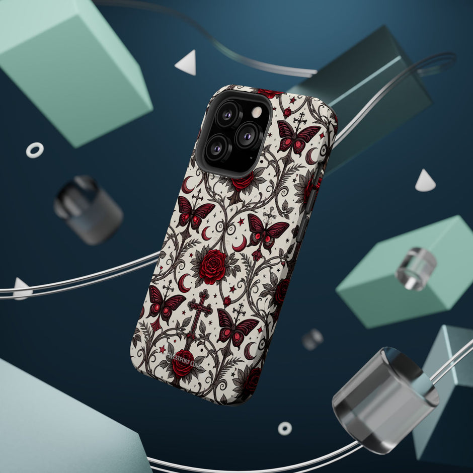 Rose & Butterfly - Extreme MagSafe Phone Case