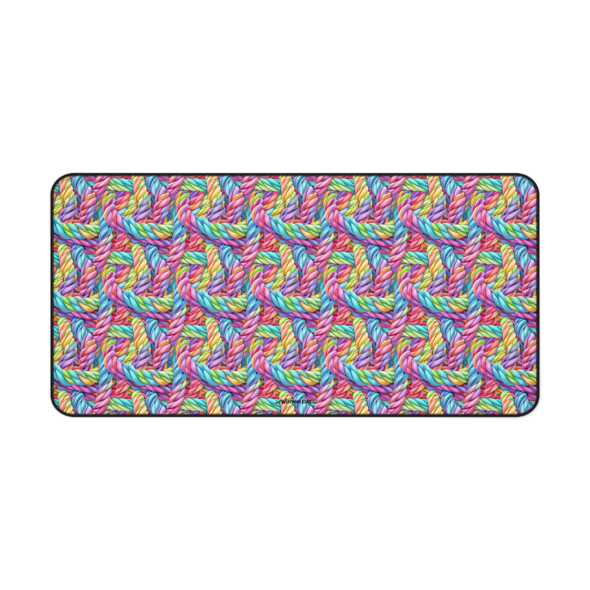 Twisted v2 - Launch Pad - Desk Mat