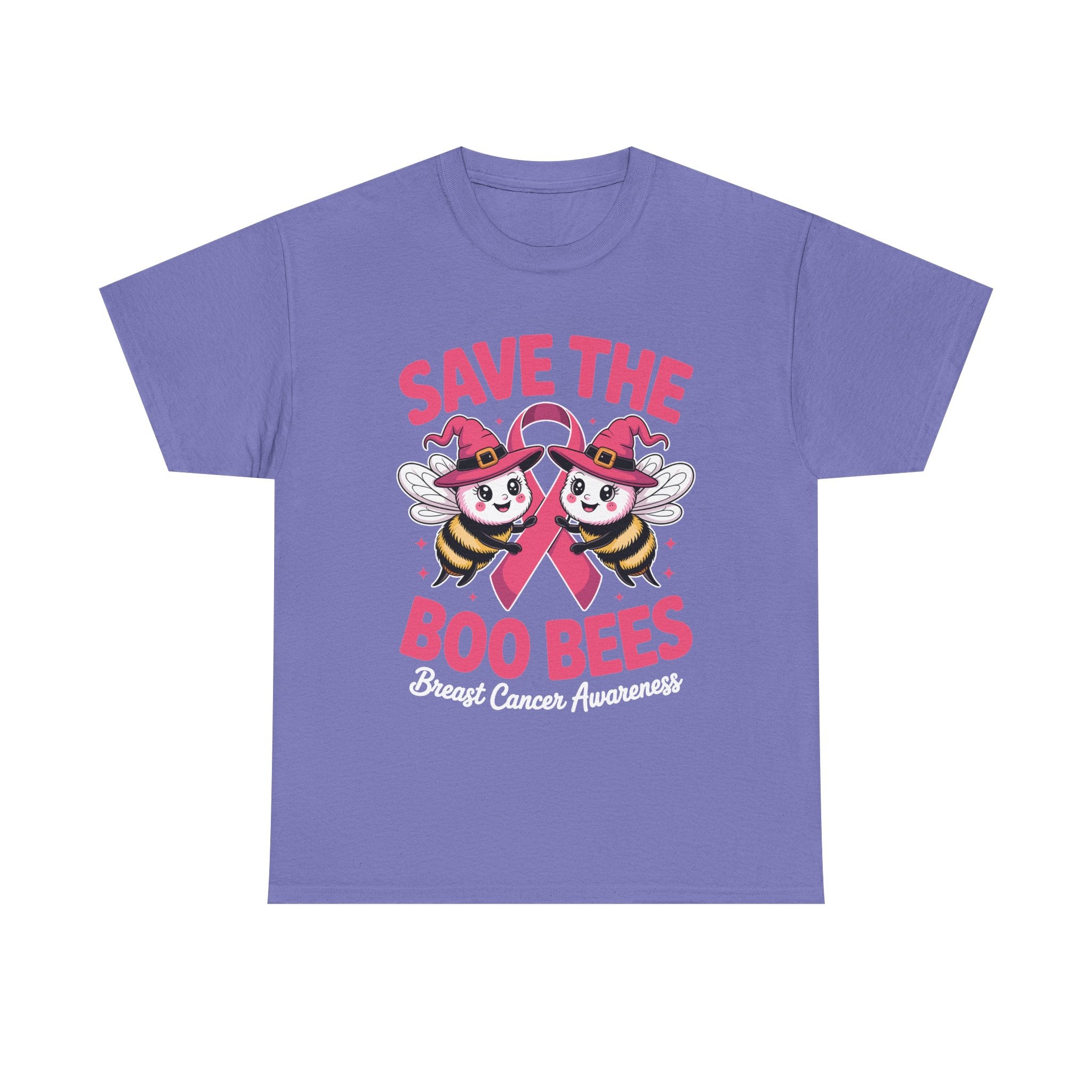 Save the Boo Bees T-Shirt — Breast Cancer Awareness Pink Ribbon Tee