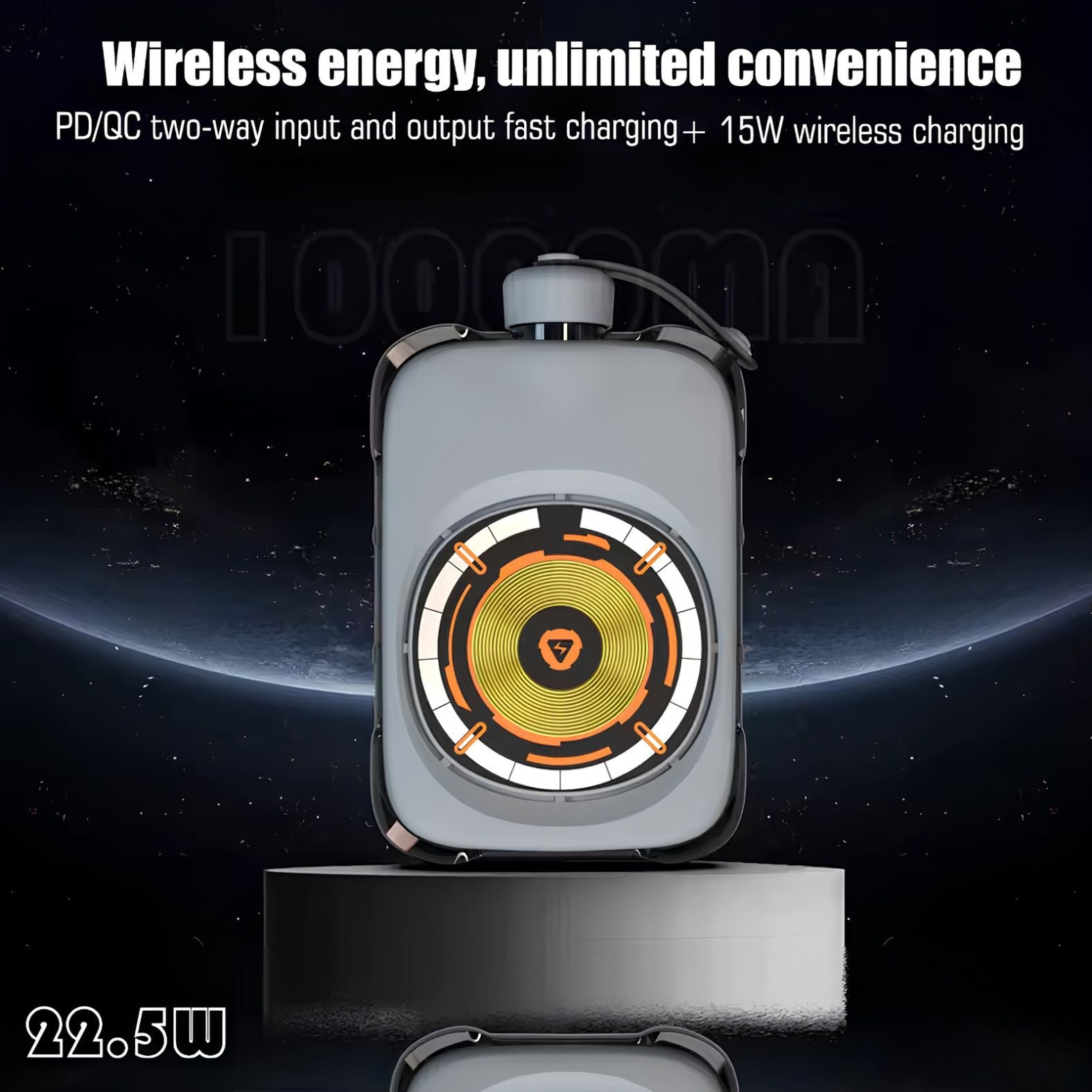 Westport Cove Magnetic Wireless Power Bank 10,000mAh