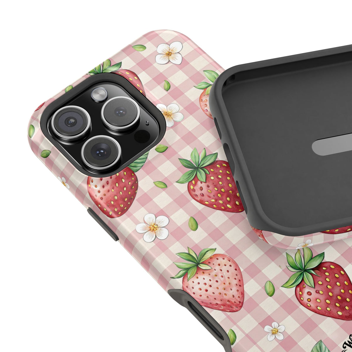 Strawberry Gingham - Extreme MagSafe Phone Case