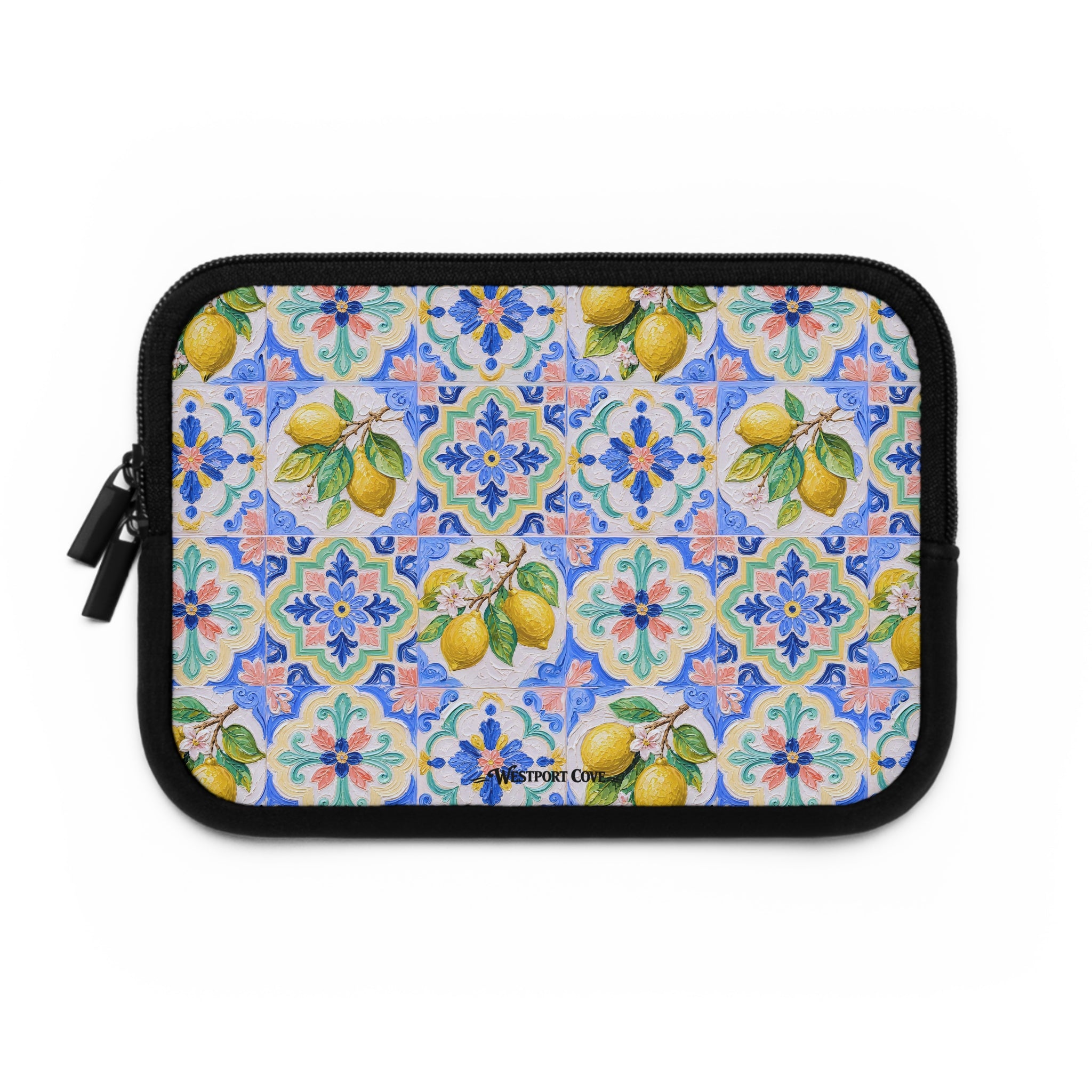 Santorini Lemon - Safe Harbor Laptop Sleeve