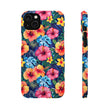 Tropical Hibiscus - Elite Phone Case — Floral Hawaiian Pattern Phone Cover