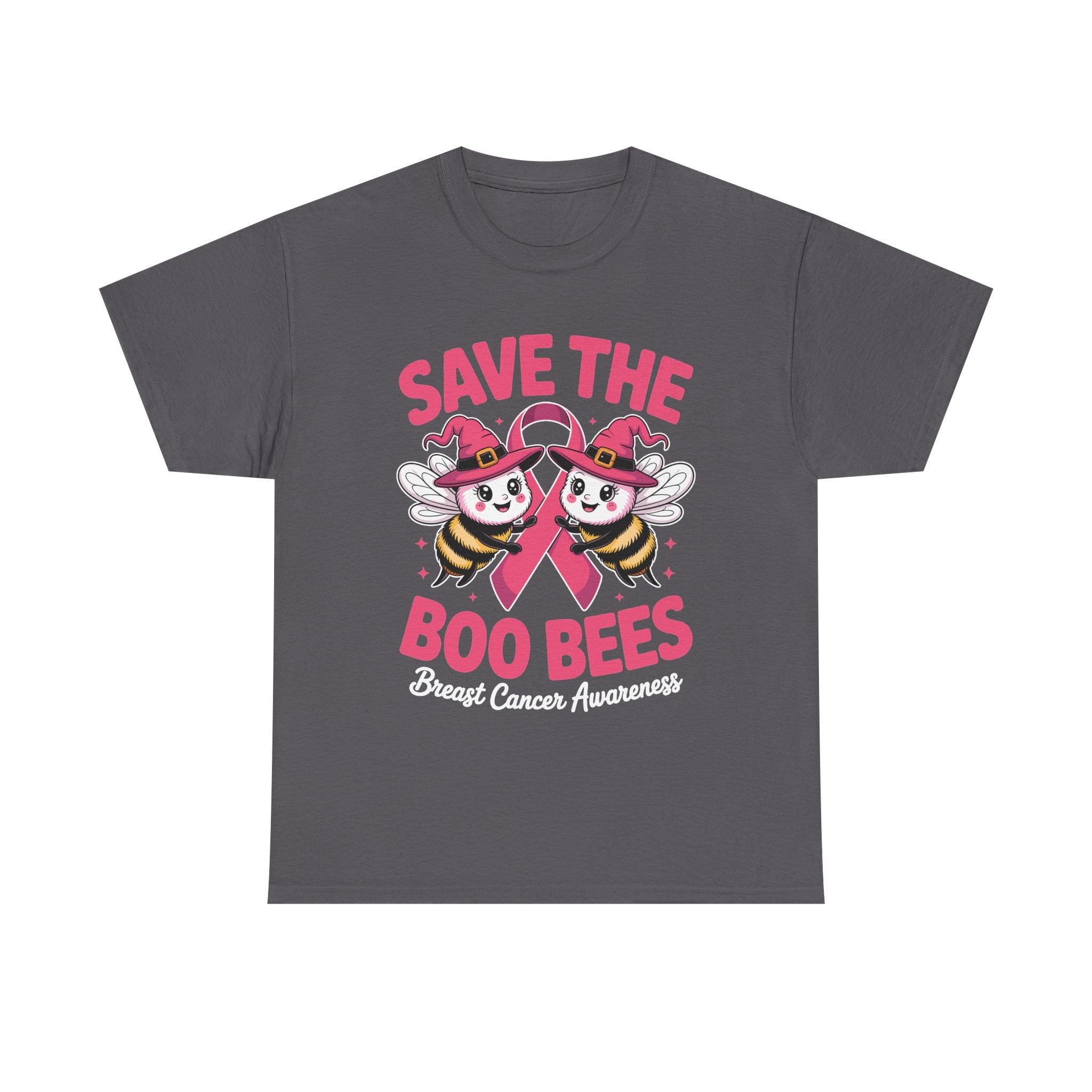 Save the Boo Bees T-Shirt — Breast Cancer Awareness Pink Ribbon Tee