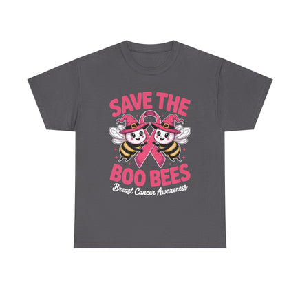 Save the Boo Bees T-Shirt — Breast Cancer Awareness Pink Ribbon Tee - Westport Cove