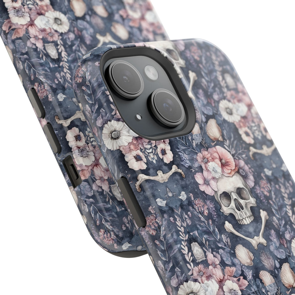 Floral Skull - Extreme MagSafe Phone Case
