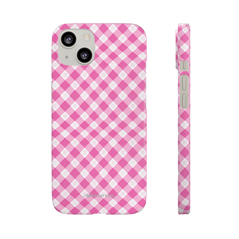 Pink Gingham - Elite Case