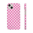Pink Gingham - Elite Case