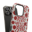 Red Scandi Floral - Extreme Impact MagSafe Phone Case