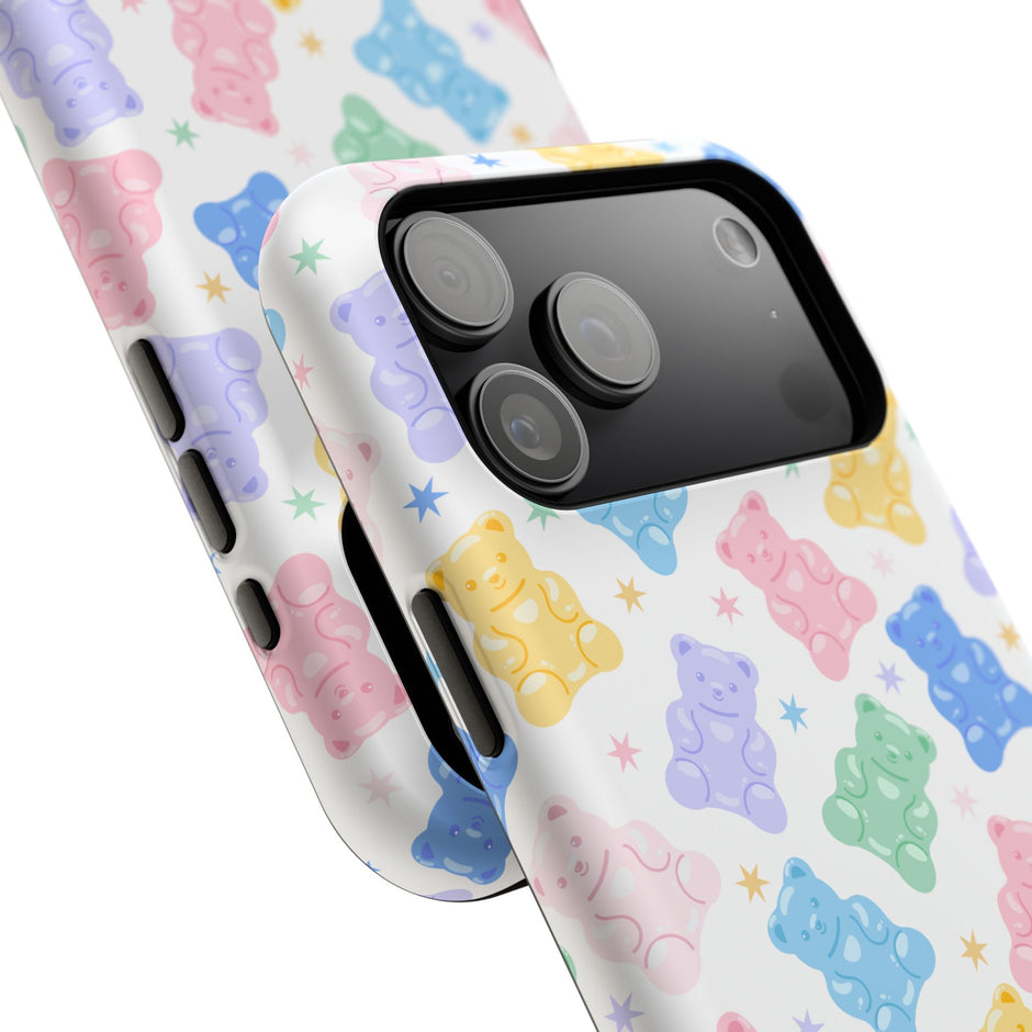 Pastel Gummy Bear Pattern Extreme Impact MagSafe Phone Case