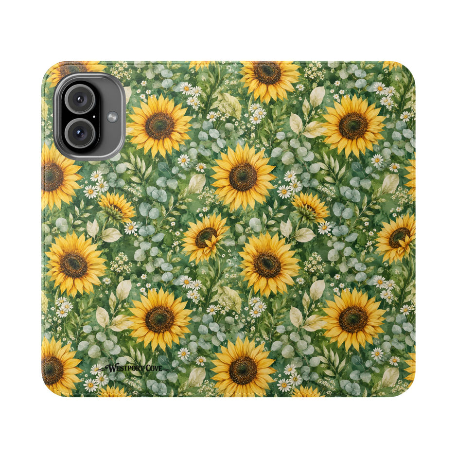 Sunflower Garden - Flip Case
