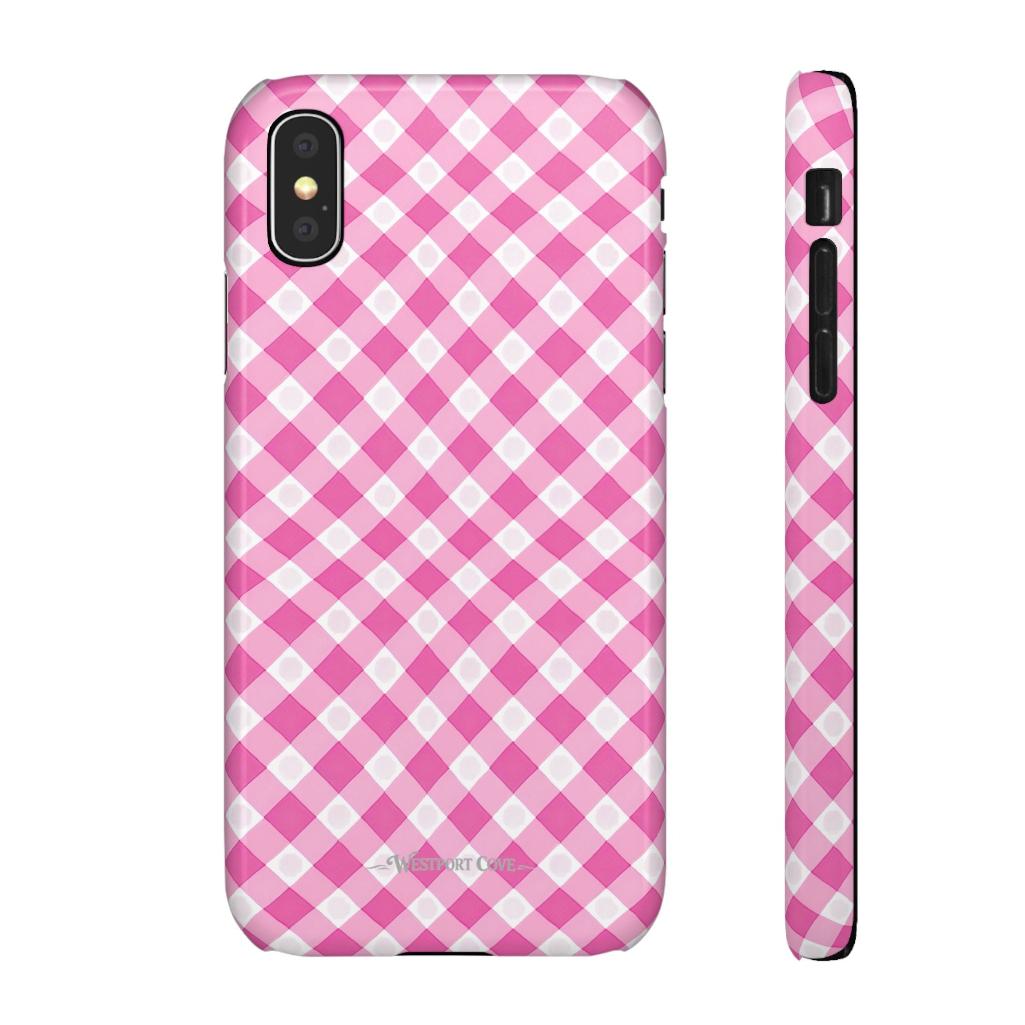Pink Gingham - Elite Case