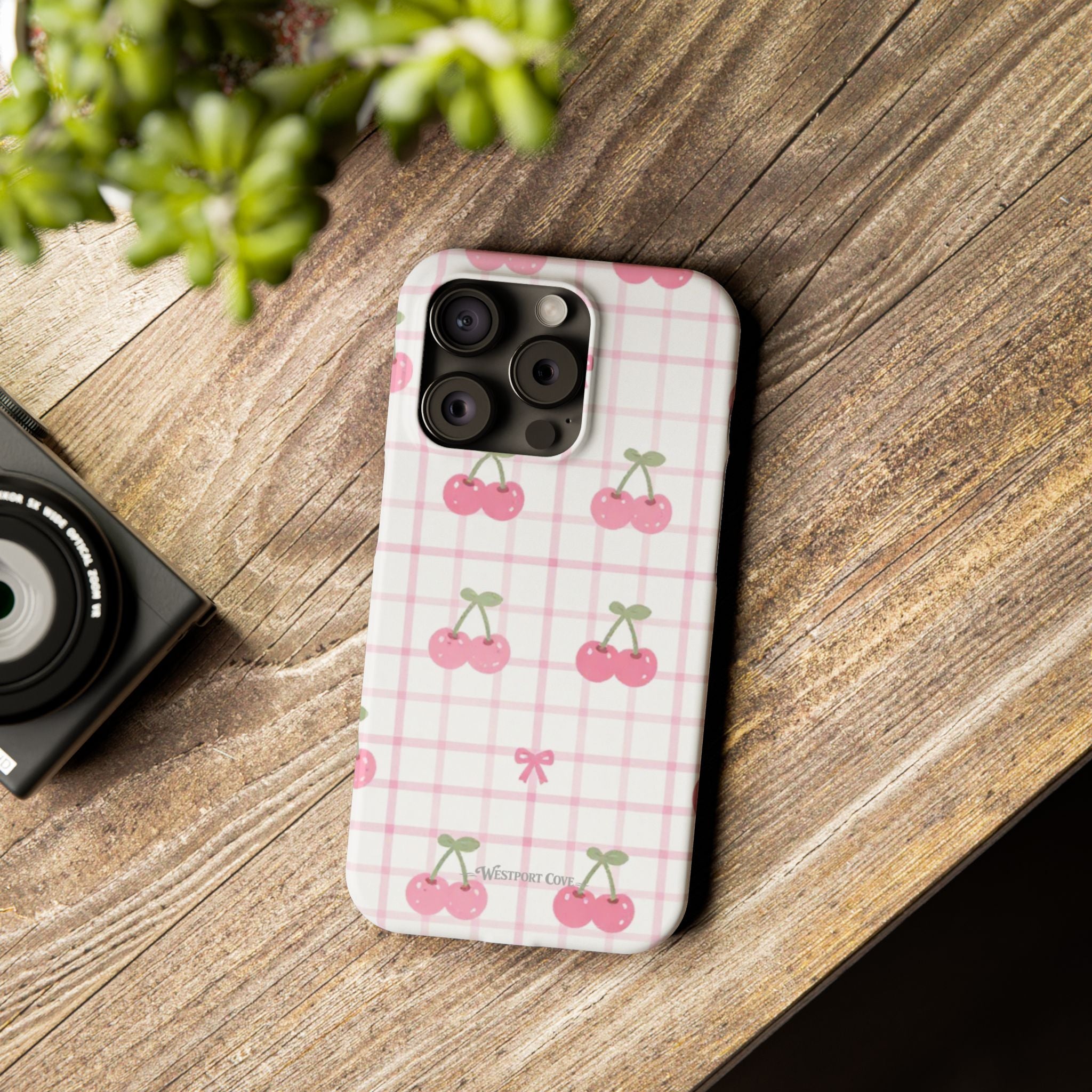 Cherry Ice Cream Smile - Essential Phone Case
