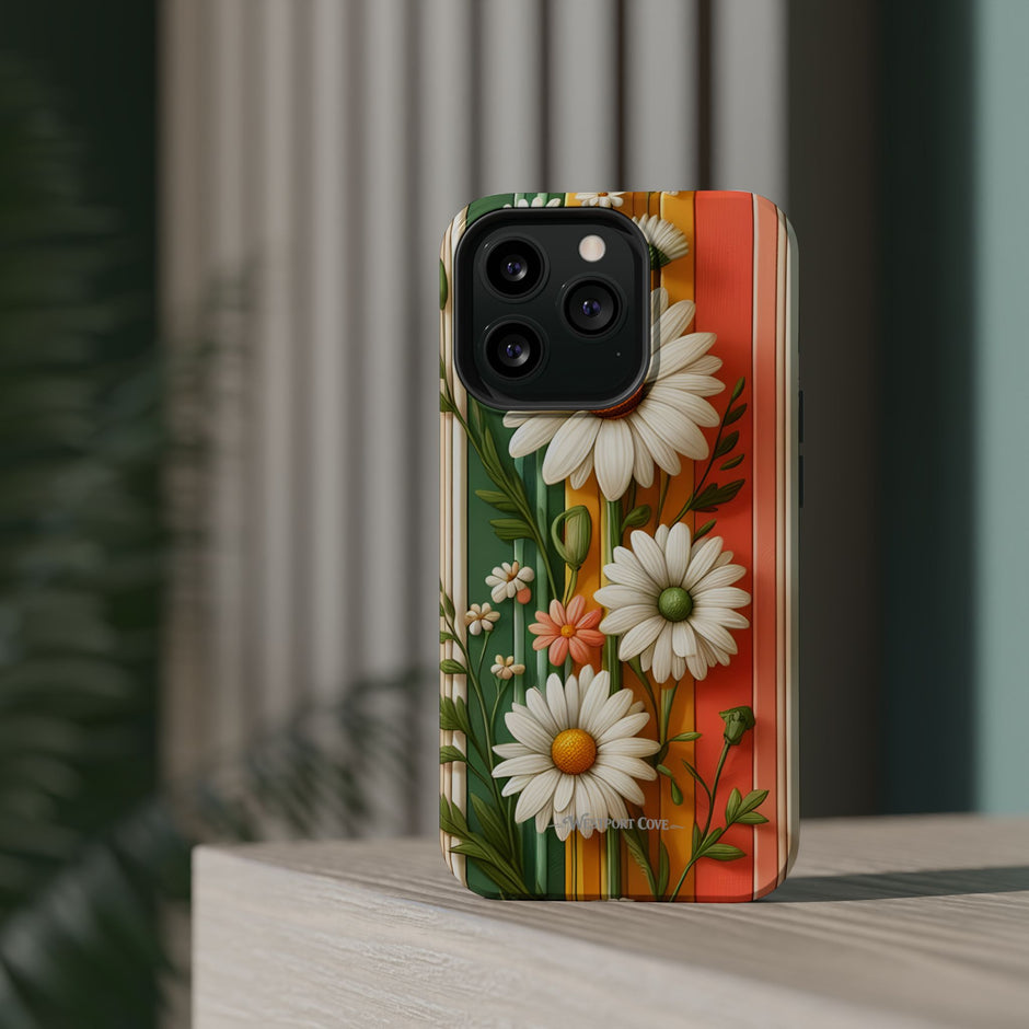 Daisy Stripe - Extreme MagSafe Phone Case