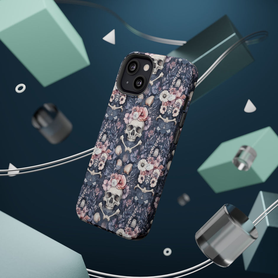 Floral Skull - Extreme MagSafe Phone Case