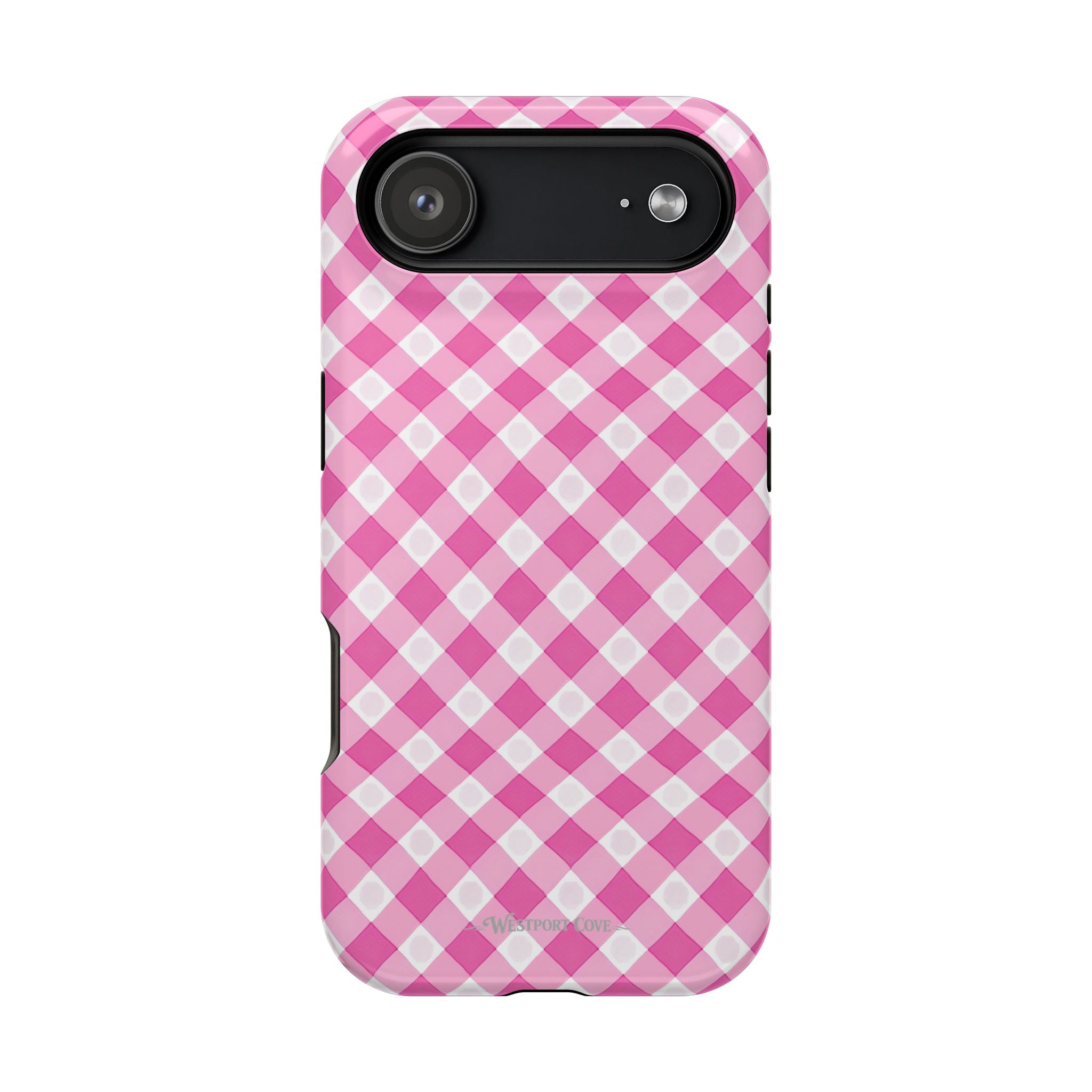 Pink Gingham - Extreme Phone Case