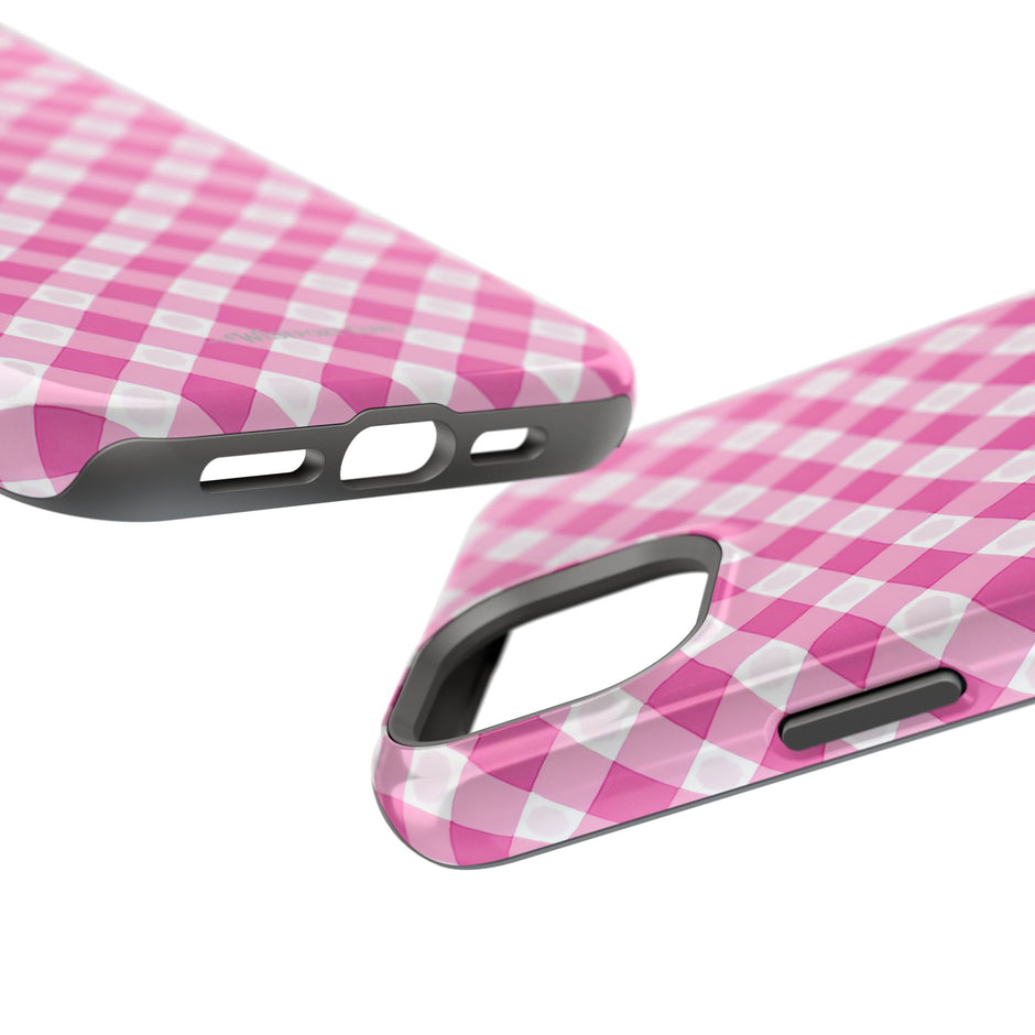 Pink Gingham - Extreme Phone Case