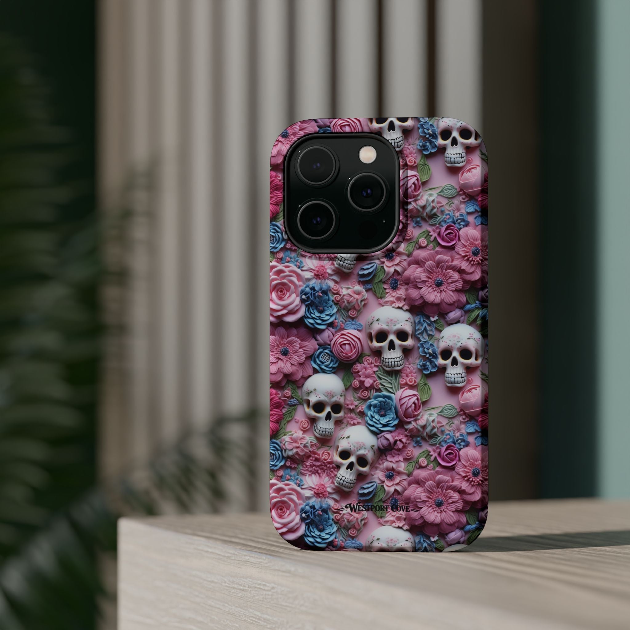 Floral Skull - Extreme MagSafe Phone Case