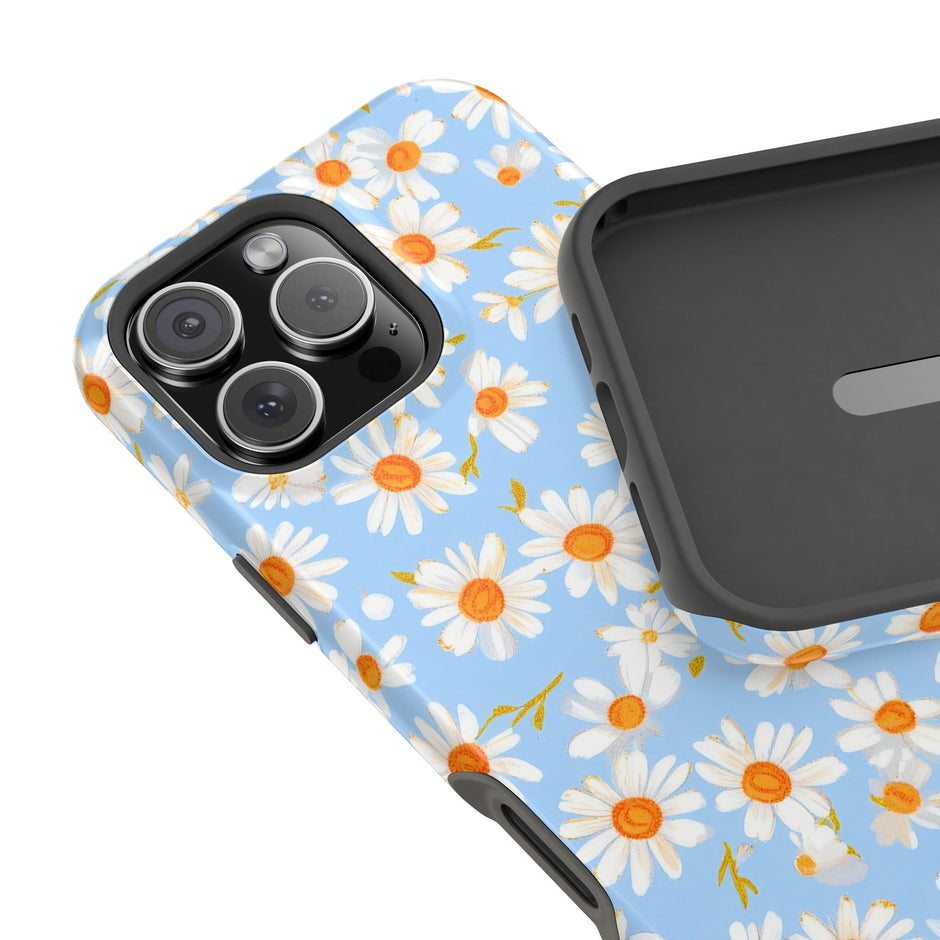 Blue Daisy - Extreme Impact MagSafe Phone Case