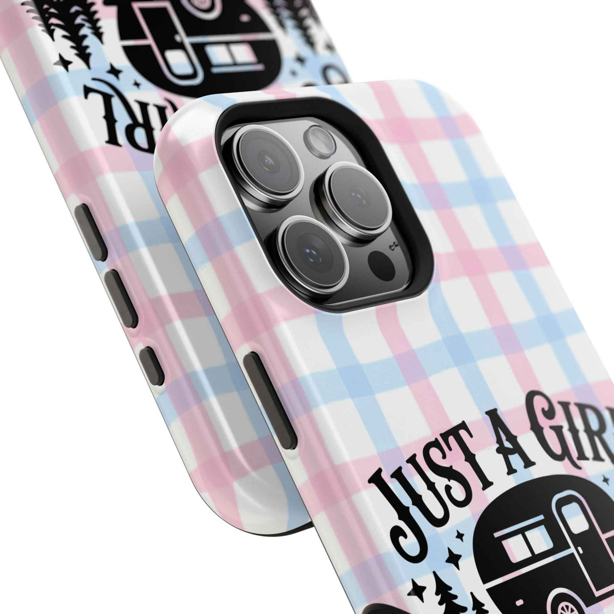 Just A Girl Who Loves Camping - Extreme Impact MagSafe Phone Case