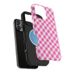 Pink Gingham - Extreme Impact MagSafe Phone Case
